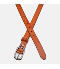 Женский кожаный ремень Borsa Leather CV1ZK-052g-brown фото, картинка, изображение