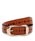 Женский кожаный ремень Borsa Leather CV1ZK-019c-brown фото, картинка, изображение