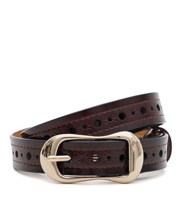 Женский кожаный ремень Borsa Leather CV1ZK-019br-brown фото, картинка, изображение