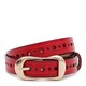 Жіночий шкіряний ремінь Borsa Leather CV1ZK-019r-red картинка, зображення, фото