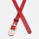Женский кожаный ремень Borsa Leather CV1ZK-019r-red фото