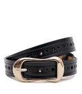 Женский кожаный ремень Borsa Leather CV1ZK-019bl-black фото, картинка, изображение