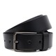Чоловічий шкіряний ремінь Borsa Leather 125v1fx62-black картинка, зображення, фото