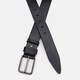 Мужской кожаный ремень Borsa Leather 125v1fx62-black фото