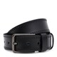 Чоловічий шкіряний ремінь Borsa Leather 115v1fx63-black картинка, зображення, фото