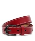 Женский кожаный ремень Borsa Leather CV1ZK-007r-red фото, картинка, изображение