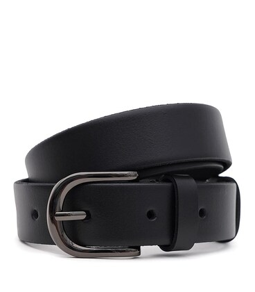 Жіночий шкіряний ремінь Borsa Leather 100v1genw26-black картинка, зображення, фото