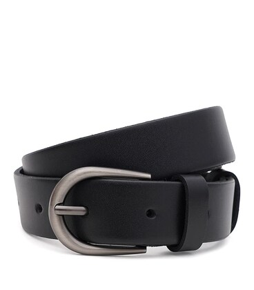 Жіночий шкіряний ремінь Borsa Leather 100v1genw25-black картинка, зображення, фото