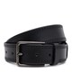 Чоловічий шкіряний ремінь Borsa Leather 115v1fx71-black картинка, зображення, фото