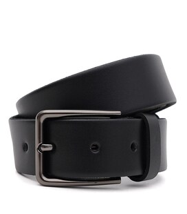 Мужской кожаный ремень Borsa Leather 125v1fx70-black фото, картинка, изображение