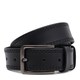 Мужской кожаный ремень Borsa Leather 125v1fx69-black фото