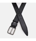 Чоловічий шкіряний ремінь Borsa Leather 150v1fx67-black картинка, зображення, фото