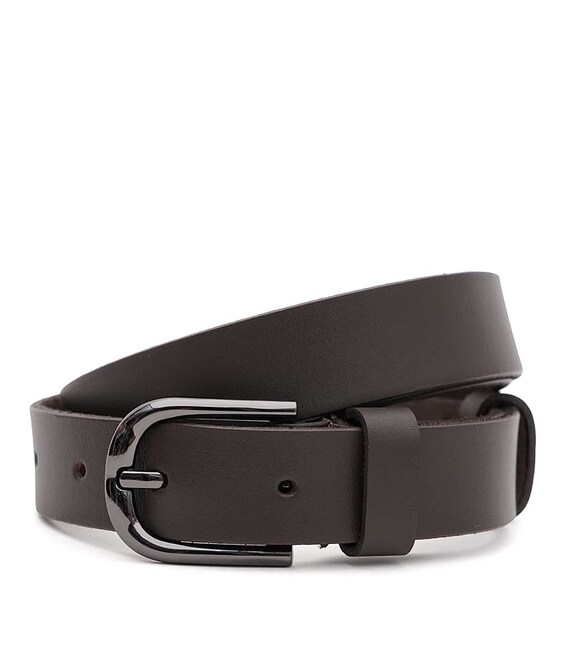 Жіночий шкіряний ремінь Borsa Leather 100v1genw36-brown картинка, зображення, фото