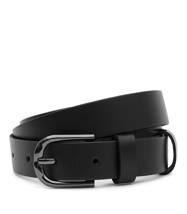 Жіночий шкіряний ремінь Borsa Leather 110v1genw35-black картинка, зображення, фото