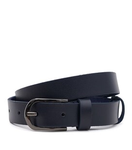 Жіночий шкіряний ремінь Borsa Leather 110v1genw34-navy картинка, зображення, фото
