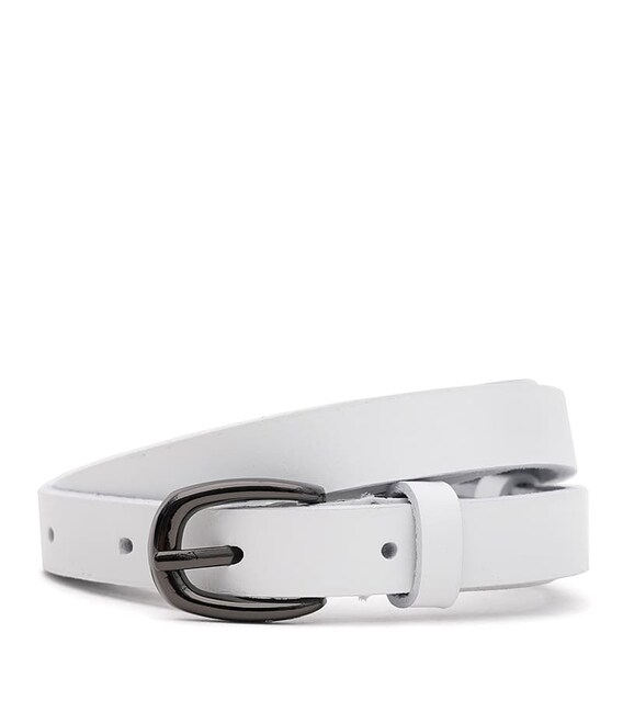Женский кожаный ремень Borsa Leather 110v1genw32-white фото, картинка, изображение