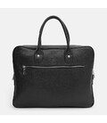 Мужская кожаная сумка Borsa Leather K117611bl-black фото, картинка, изображение