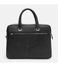 Мужская кожаная сумка Borsa Leather K18820-1bl-black фото, картинка, изображение