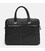 Мужская кожаная сумка Borsa Leather K18820-1bl-black фото, картинка, изображение