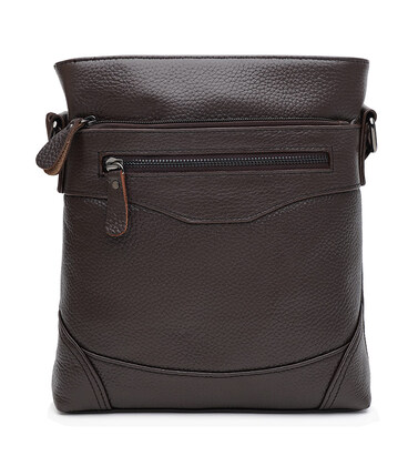 Чоловіча шкіряна сумка Keizer K17801br-brown картинка, зображення, фото