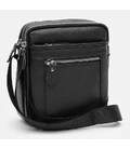 Чоловіча шкіряна сумка Keizer K11187bl-black картинка, зображення, фото