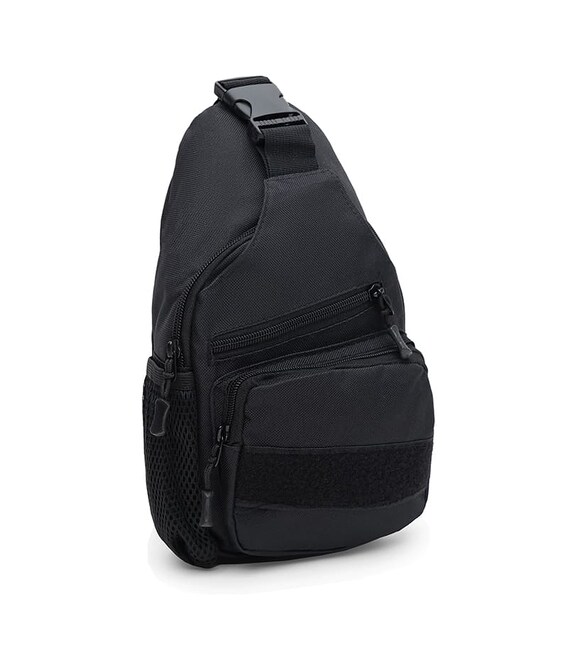 Мужской рюкзак через плечо Monsen C1HSSA0708bl-black фото, картинка, изображение