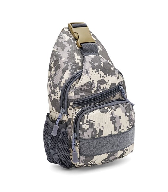 Мужской рюкзак через плечо Monsen C1HSSA0708gr-grey фото, картинка, изображение