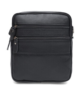 Чоловіча шкіряна сумка Keizer K1125bl-black картинка, зображення, фото