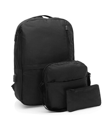 Сумка + рюкзак Monsen C12225bl-black картинка, зображення, фото