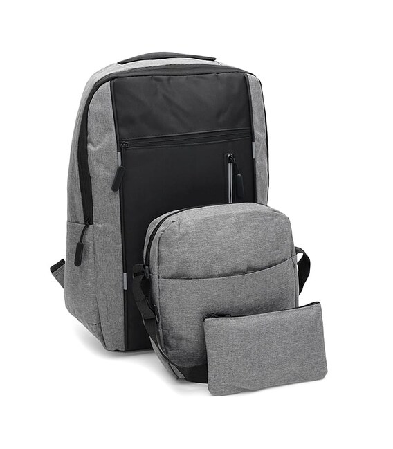 Сумка + рюкзак Monsen C12227gr-grey картинка, зображення, фото
