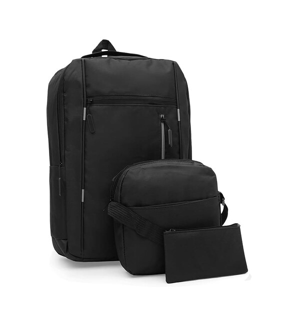 Сумка + рюкзак Monsen C12227bl-black картинка, зображення, фото