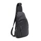 Чоловічий шкіряний рюкзак через плече Keizer K1612-6bl-black картинка, зображення, фото