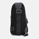 Чоловічий шкіряний рюкзак через плече Keizer K1612-6bl-black картинка, зображення, фото