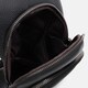 Мужской кожаный рюкзак через плечо Keizer K1612-6bl-black фото