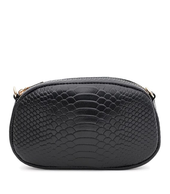 Женская кожаная сумка Keizer K19866bl-black фото, картинка, изображение