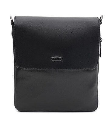 Мужская кожаная сумка Ricco Grande T1tr0028bl-black фото, картинка, изображение