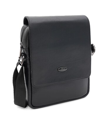 Мужская кожаная сумка Ricco Grande T1tr0026bl-black фото, картинка, изображение