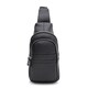 Мужской кожаный рюкзак через плечо Keizer K16602bl-black фото