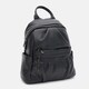 Женский кожаный рюкзак Ricco Grande K18166bl-black фото