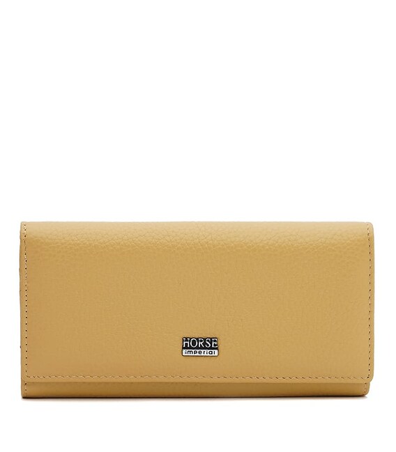 Женский кожаный кошелек Horse Imperial K1a0001ye-yellow фото, картинка, изображение