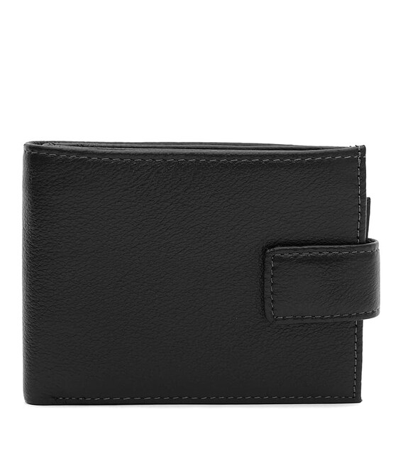 Мужское кожаное портмоне Ricco Grande K1620bl-black фото, картинка, изображение