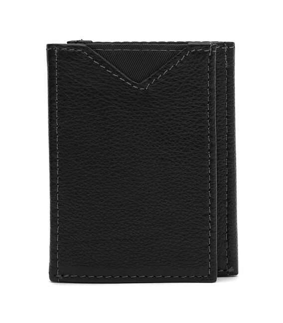 Мужской кожаный кошелек-картридер Ricco Grande K1610-a-black фото, картинка, изображение