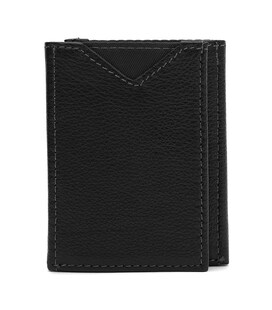 Чоловічий шкіряний гаманець-картрідер Ricco Grande K1610-a-black картинка, зображення, фото