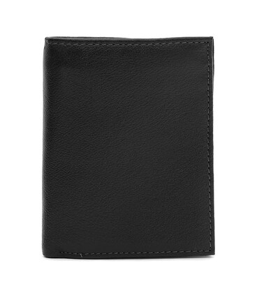 Мужской кожаный кошелек Ricco Grande K1632bl-black фото, картинка, изображение