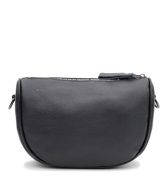 Женская кожаная сумка Borsa Leather K18569bl-black фото, картинка, изображение