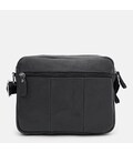 Мужская кожаная сумка Borsa Leather K1089bl-black фото, картинка, изображение