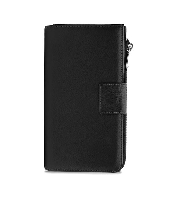 Чоловічий шкіряний клатч Ricco Grande K18809bl-black картинка, зображення, фото