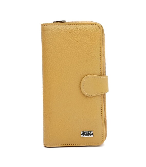 Женский кожаный кошелек Horse Imperial K11090ye-yellow фото, картинка, изображение