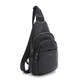 Мужской кожаный рюкзак через плечо Keizer K14040bl-black фото