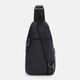 Чоловічий шкіряний рюкзак через плече Keizer K11022bl-black картинка, зображення, фото
